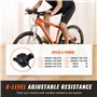 VEVOR Support d'Entraînement pour Vélo, Entraîneur de Vélo Magnétique Stationnaire pour Roues de 66-74 cm, 8 Réglages de Résista