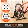 Entraîneur de Vélo Fluide Stationnaire pour Roues de 66-74 cm