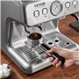 VEVOR Machine à Expresso avec Broyeur, Cafetière Expresso Semi-automatique 15 bars avec Mousseur à Lait, Réservoir d'Eau Amovibl