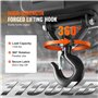 VEVOR Palan Électrique 2 en 1 Treuil Électrique Portable 498,95 kg Treuil de Levage 1500 W Hauteur de Levage 7 m Vitesse de Leva