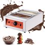 VEVOR Tempéreuse à Chocolat Commerciale 1500 W Bain-Marie Électrique pour Chocolat 2 Cuves de 3