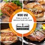 VEVOR Presse à Panini Commercial, Grill Électrique 3600 W en Inox, Double Plaque de Pression, Appareil à Sandwich avec Contrôle 