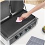 VEVOR Presse à Panini Commercial, Grill Électrique 3600 W en Inox, Double Plaque de Pression, Appareil à Sandwich avec Contrôle 