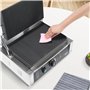 VEVOR Grill Électrique 2200 W, Presse à Panini Commercial en Inox, Appareil à Sandwich avec Contrôle de la Température et Plaque