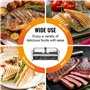 VEVOR Presse Panini Commercial, Grill Électrique 3600 W en Inox, Double Plaque de Pression, Appareil à Sandwich avec Contrôle de