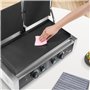 VEVOR Presse Panini Commercial, Grill Électrique 3600 W en Inox, Double Plaque de Pression, Appareil à Sandwich avec Contrôle de