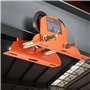 VEVOR Chariot Porte Palan Électrique Capacité Charge 0,5 T Chariot à Poutre Poussée Acier Allié Largeur Réglable 60-120 mm avec 
