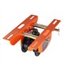 VEVOR Chariot Porte Palan Électrique Capacité Charge 0,5 T Chariot à Poutre Poussée Acier Allié Largeur Réglable 60-120 mm avec 