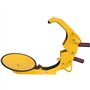 VEVOR Antivol Voiture Universel Lot de 2 Sabots de Roue Antivol 16-38 cm Bloque-Roue en Acier Q235 Grande Ventouse 30 cm 4 Clés 