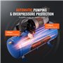 VEVOR Compresseur d'air pour Kit de Klaxon Pompe à Air avec Réservoir 6 L 90-120 psi pour Gonflage des Pneus Matelas Pneumatique
