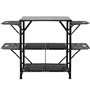 VEVOR Cuisine de Camping 126 x 46 x 81 cm Table de Camping Pliable Structure en Alu avec 4 Tables d'Appoint Meuble de Cuisine av
