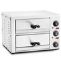 VEVOR Four à Pizza de Comptoir, Four Électrique 12 po 1700 W, avec Contrôle de la Température et Minuterie 0-120 min, Plateau à 
