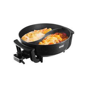 VEVOR Appareil à Fondue Chinoise Shabu Shabu 5 L