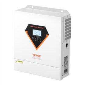 VEVOR Onduleur Solaire Hybride 3500 W Chargeur à Onde Sinusoïdale Pure Tout-en-Un