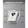 VEVOR Onduleur Solaire Hybride 3500 W Chargeur à Onde Sinusoïdale Pure Tout-en-Un, 24 V CC vers 220/230 V CA, avec Contrôleur So