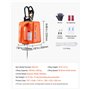 VEVOR Palan Électrique 3 en 1, 500 kg, Treuil Électrique Portable de Levage 1500 W Hauteur de Levage 9,1 m Vitesse 4,88 m/min Té