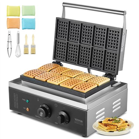 VEVOR Gaufrier Commercial 1550 W