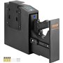 VEVOR Coffre-Fort de Pistolet en Acier Coffre-Fort Biométrique pour 1 Pistolet 3 Moyens de Déverrouillage par Empreintes Digital