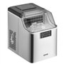 VEVOR Machine à Glaçons de Comptoir Rendement 20,4 kg/24 h, Appareil de Préparation de Glaçons Portable, Autonettoyante avec Pel