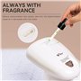 avec brosse blanche