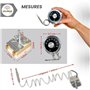 pièce de rechange universelle avec télécommande régulateur (50° à