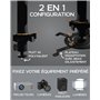Support de projecteur Universel - Support de Plafond ou Mural réglable pour Mini-projecteurs de Bureau et domestiques - Mouvemen