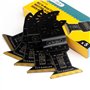 Acroma Lot de 5 lames oscillantes en titane pour outils multifonctions oscillants Pour métal clous boulons vis et autres matéria