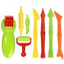 kissral 26pcs Accessoires Pate a Modeler Moule pour Pâte Play Doh Pate à Modeler Accessoires pour Pate a Modeler Play-Doh Convie