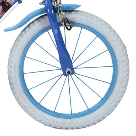 Huffy Bicicletta 16 Pollici Disney Frozen Vélo Reine des Neig Bébé – Fille, Bleu Ciel, Taille Unique