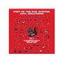 Milwaukee 2626-20 M18 Outil multifonction en orbite sans fil 18 000 OPM 18 V lithium-ion avec lames de coupe du bois et tampon d