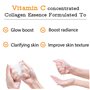 MEAROSA Masque facial en feuille Korean SkinCare de qualité supérieure Vitamine C Collagène Essence peau sensible (paquet de 8 f
