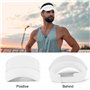FCHUI Casquette à visière pare-soleil – Casquette de baseball pour femme et femme, longue visière plus épaisse avec bandeau régl