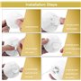 EKKONG Guirlande Lumineuses LED Lanterne à Piles Exterieur avec Télécommande & Minuteur, 30 Boules LED, Longeur 7.8M, 8 modes Gu