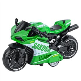 Motos Jouets Intéressantes Jouets De Moto pour Enfants Motos en Alliage Motos De Simulation Motos à Tirer Adaptées Aux Enfants D
