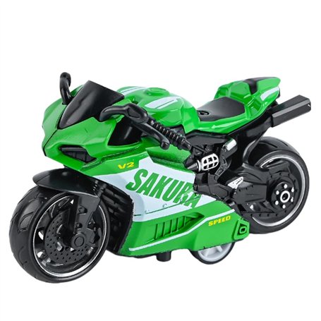 Motos Jouets Intéressantes Jouets De Moto pour Enfants Motos en Alliage Motos De Simulation Motos à Tirer Adaptées Aux Enfants D