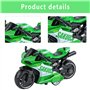 Motos Jouets Intéressantes Jouets De Moto pour Enfants Motos en Alliage Motos De Simulation Motos à Tirer Adaptées Aux Enfants D