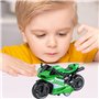 Motos Jouets Intéressantes Jouets De Moto pour Enfants Motos en Alliage Motos De Simulation Motos à Tirer Adaptées Aux Enfants D