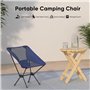 Chaise de camping pliable TWZ pour adultes et enfants, petite taille, chaise portable ultralégère avec sac de transport pour l'e