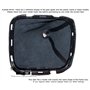 The Tuning-Shop Ltd Compatible avec soufflet de levier de vitesse avec cadre inférieur en plastique pour Nissan Navara 2005-2012