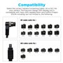 Micnova GPS-N Plus Caméra de Navigation de Haute précision avec récepteur GPS Navigation pour Nikon D3100, D3200, D3300, D5000, 