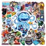 Lynefoin 50PCS Autocollants de console de jeu, packs d'autocollants de jeux vidéo classiques et populaires pour bouteilles d'eau