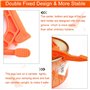 STCRERAG Support de Réservoir de Gaz en ABS Antidérapant Réchaud à Gaz Stand Pliable Cartouche Canister Support Trépied Multi-us