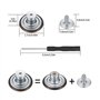 Instantanés Réglables Amovibles - 10 Styles Av