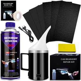 Seelenklang Renovateur Phare Voiture Kit Renovation - 650G kit Polissage Phare Voiture