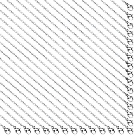 HEKOBAG 30 Pcs Chaînes de Collier