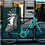 ROCKBROS Outils de Réparation Kit d'outil Vélo VTT 16 en 1 Multifonctions Outil à Main Velo Réparation Poche Noir