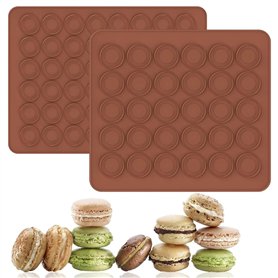 2 Pièce Tapis Macarons
