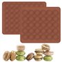 2 Pièce Tapis Macarons