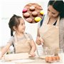 2 Pièce Tapis Macarons,Plaque Macarons Silicone, 30&48 puits Silicone Moule,Tapis de Cuisson pour Biscuits,Silicone Cuisson Moul