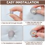 ADERTOS 20PCS Attaches de Couette Clip Couette Attache Couette Housse Fixation Couette Pinces de Couette Clip de Fixation Housse